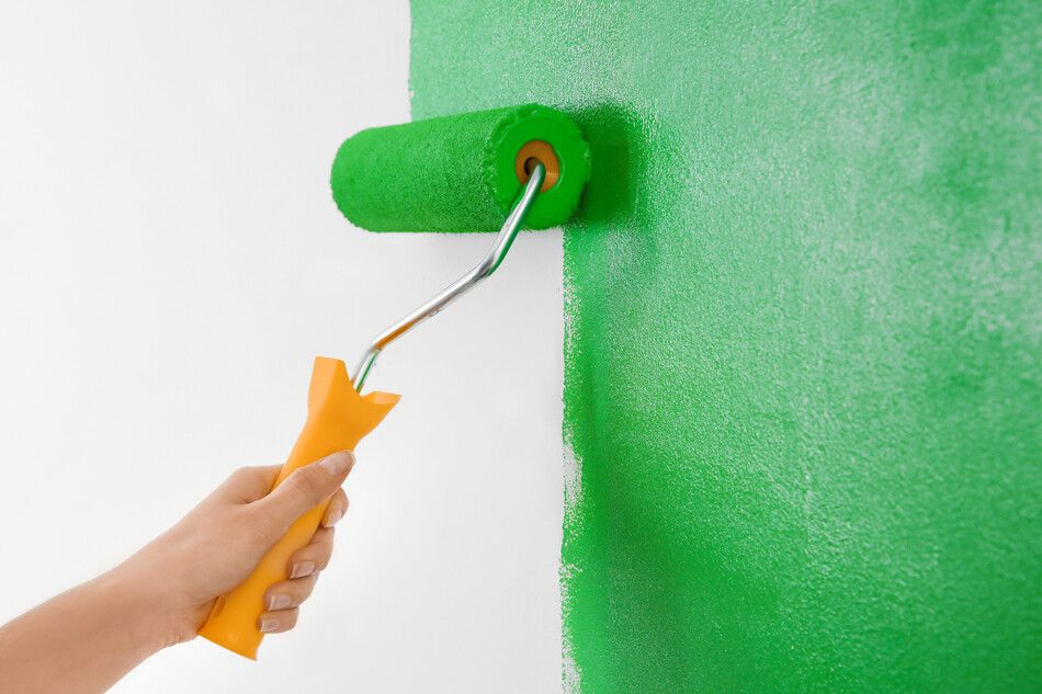 Pintura de pared verde